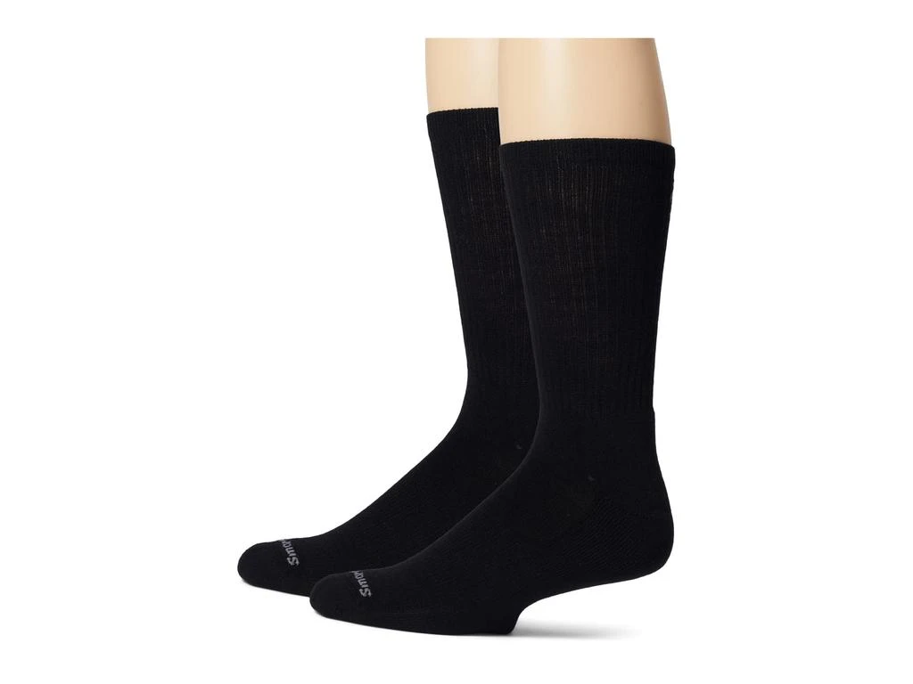 SmartWool Everyday Solid Rib Crew 2-Pack Socks 1