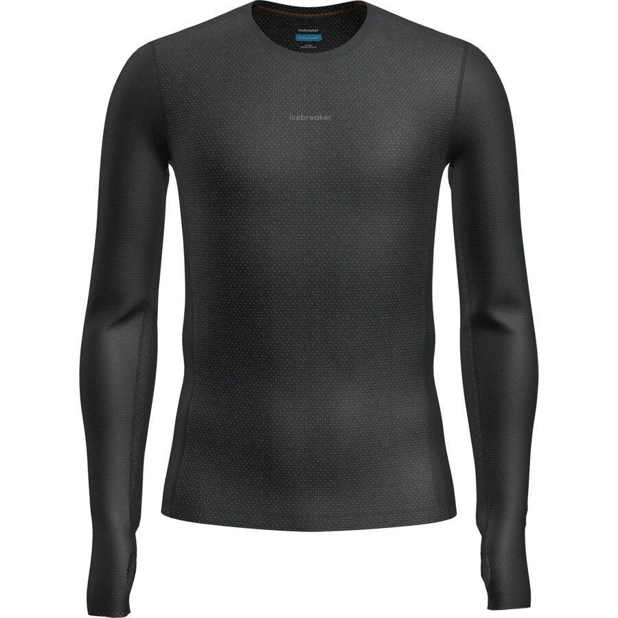 Icebreaker Merino Blend 75 Cool-Lite Ultralight LS Crewe - Men's 1