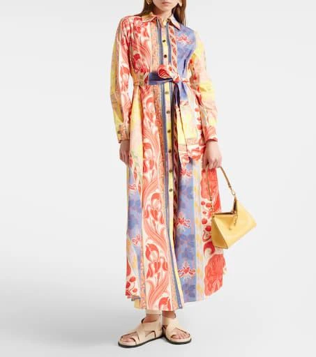 ETRO Printed cotton-blend shirt dress 2