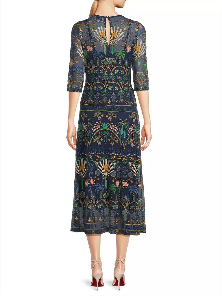 Johnny Was Nova Paneled Midi-Dress 5