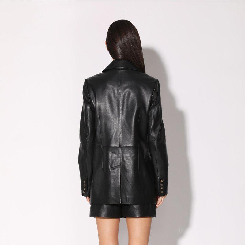 Walter Baker Misha Blazer, Black Leather