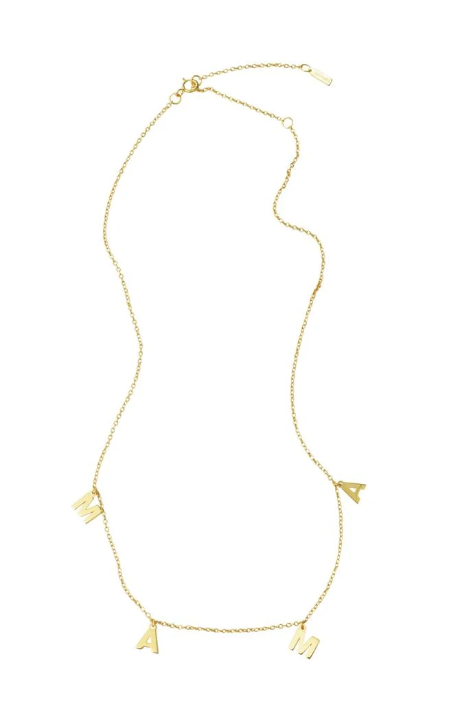 ADORNIA Mama Neckalce gold 1