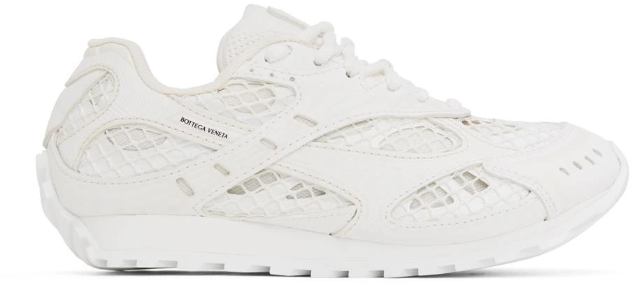 Bottega Veneta White & Off-White Orbit Sneakers 1