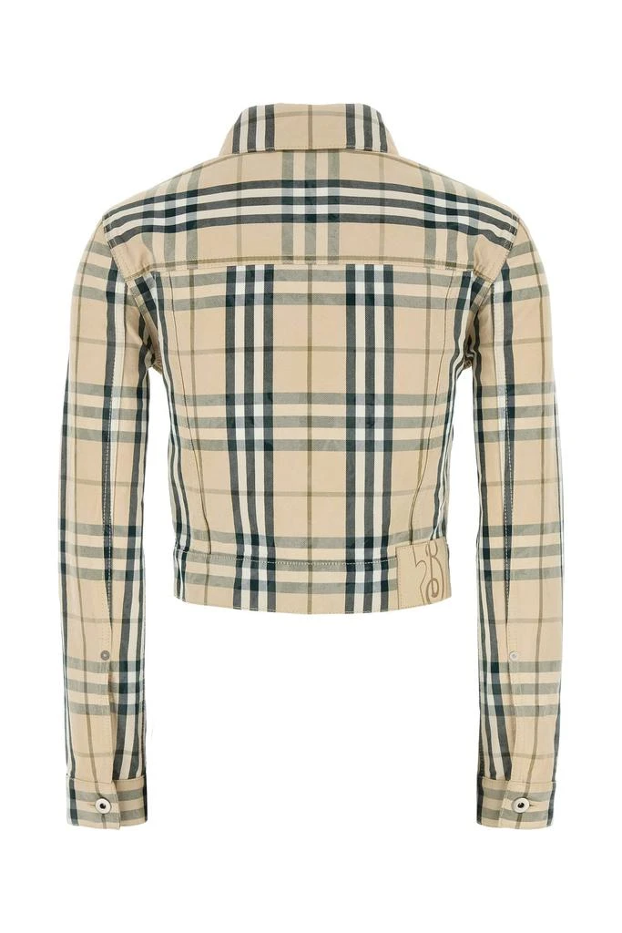 Burberry Embroidered denim jacket 2