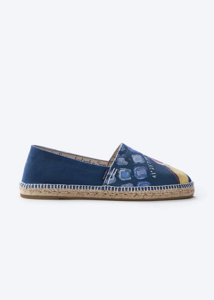 Viscata Begur Mediterranean Dreams Canvas Men
s Espadrille Flats