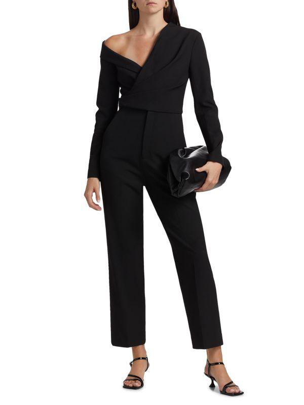 A.L.C. Skyla Asymmetric Wrap Jumpsuit