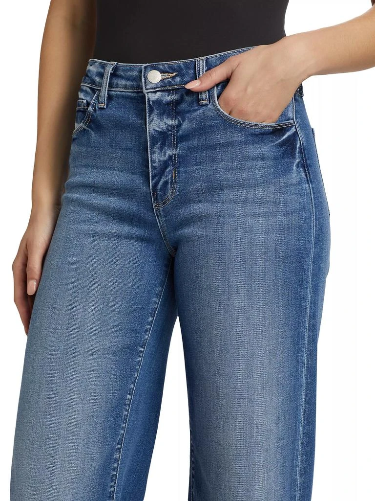 L'Agence Clayton High-Rise Wide-Leg Jeans 6