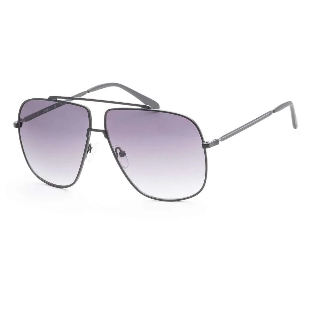 GUESS Guess Factory Men's Black Aviator Sunglasses 1