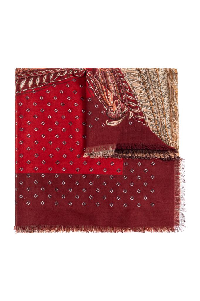 Salvatore Ferragamo Cashmere scarf with print