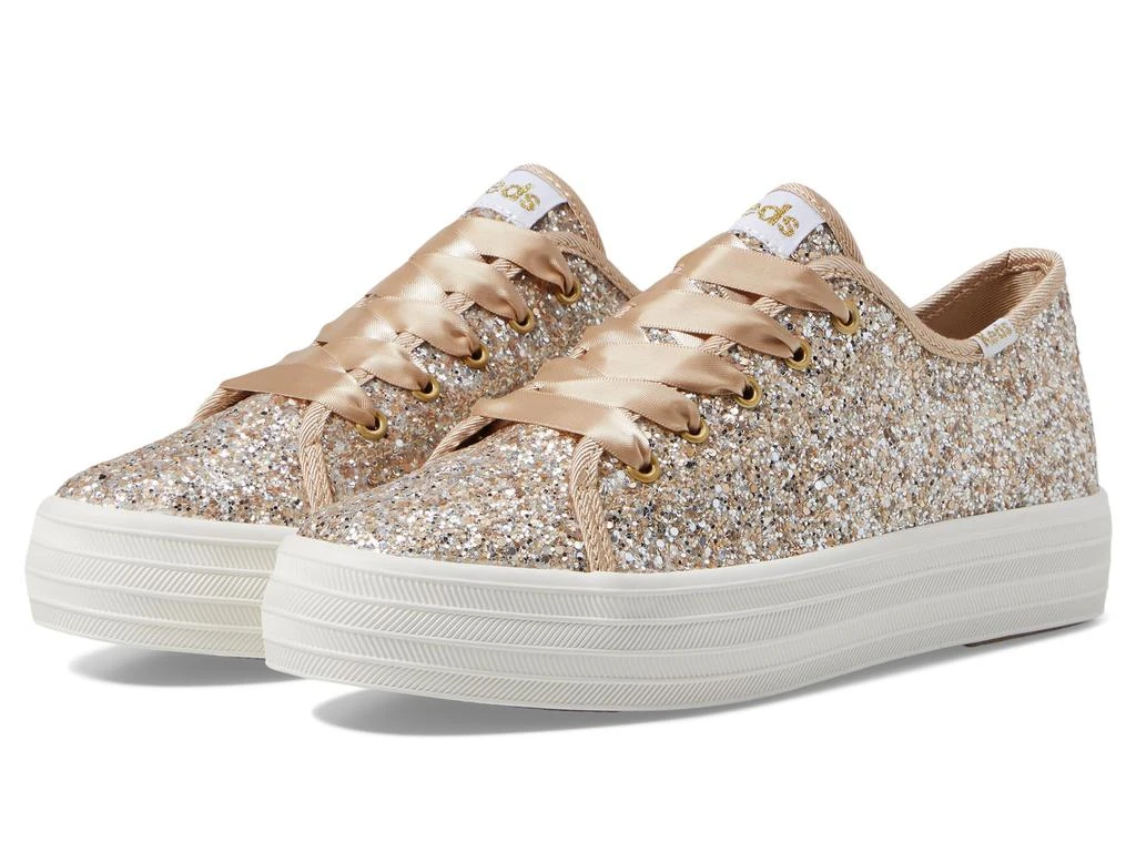 Keds Kids Triple UP Glitter Celebrations (Little Kid/Big Kid) 1