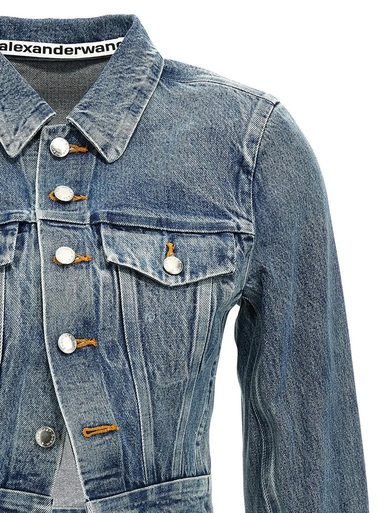 Alexander Wang Alexander Wang Denim Trucker Jacket 3