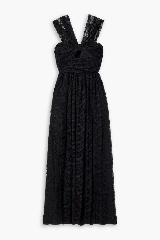 Shop Knotted draped Chantilly lace gown on Sale at BeyondStyle  Get 85%  Off Knotted draped Chantilly lace gown with Limited-Time Flash Deals,  Exclusive Discounts, and Special Offers. Enjoy Unbeatable Savings on