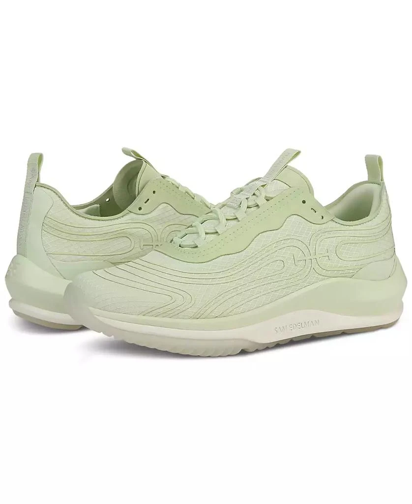 Sam Edelman Women
s Miles Mixed-Media Lace-Up Sneakers 3