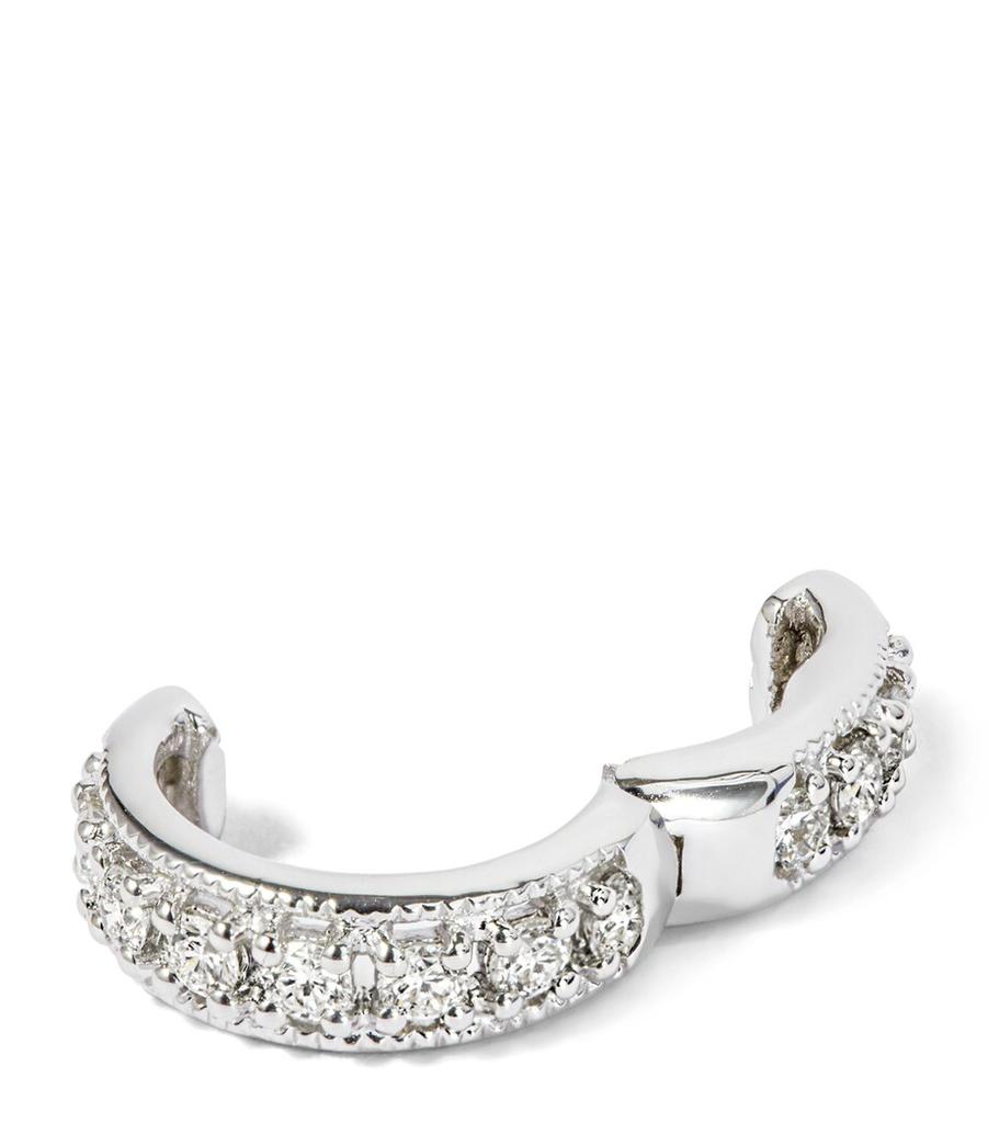 Annoushka White Gold Dusty Diamonds Single Ear Cuff