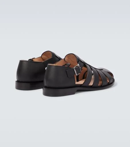 Loewe Campo leather fisherman sandals 6