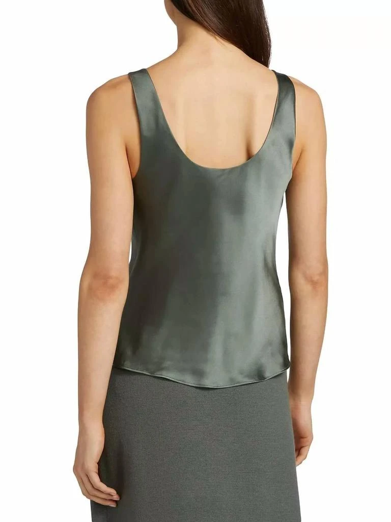 CAMI NYC Andressa Silk Satin Camisole Top In Bayou 3