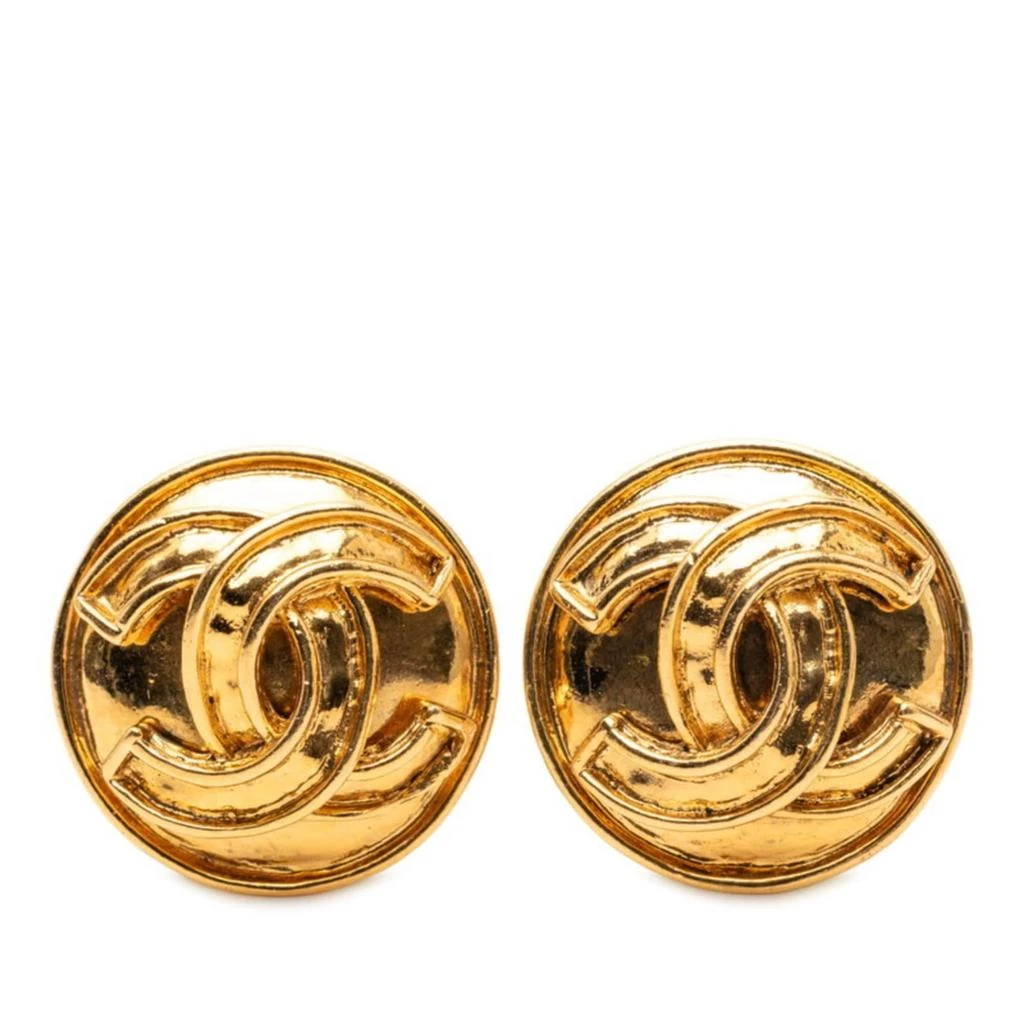 Chanel Plating Clip Earrings (Pre-Owned)