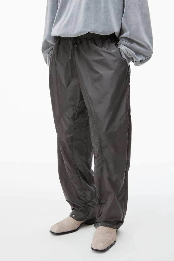 Alexander Wang articulated track pant in crisp nylon 3