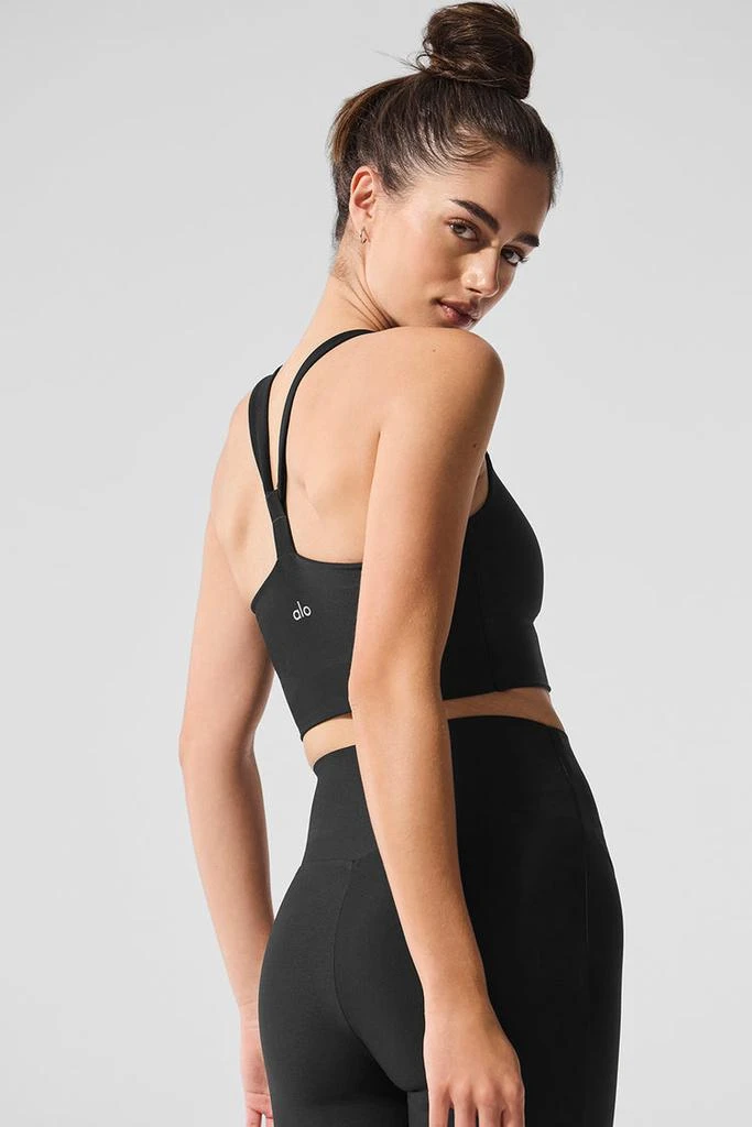 Alo Airlift Sleek Bra Tank - Black 5