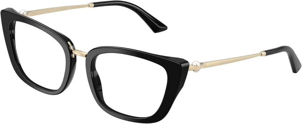 Jimmy Choo Elegant Black Rectangular Eyeglasses by Jimmy  display picture 3