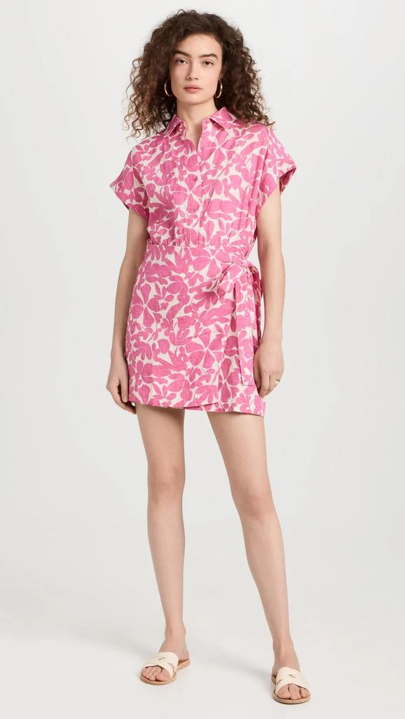 Apiece Apart Catania Wrap Mini Dress 1