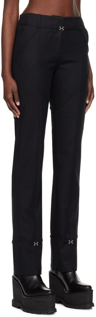 HELIOT EMIL Black Amentum Trousers 2