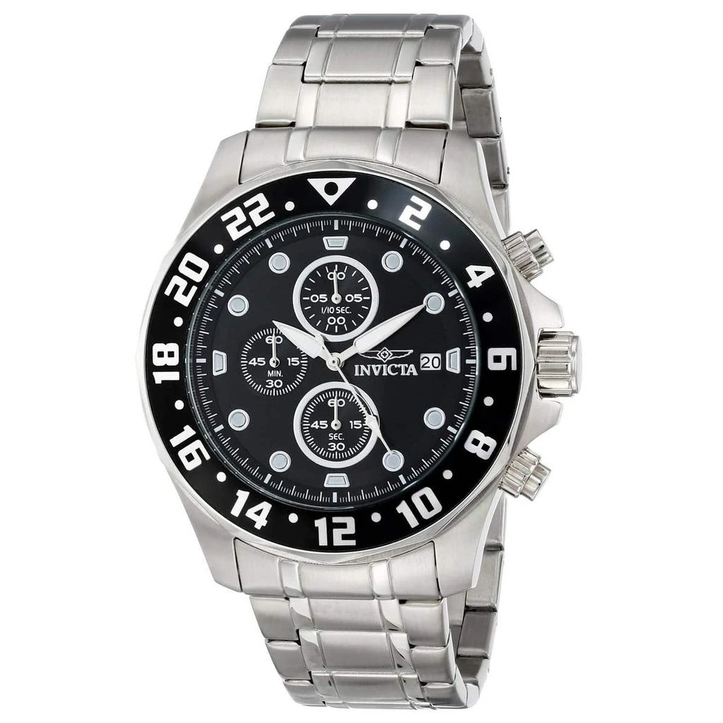 Invicta Invicta 15938 Men's Specialty Black Dial Steel Bracelet Chronograph Watch 7