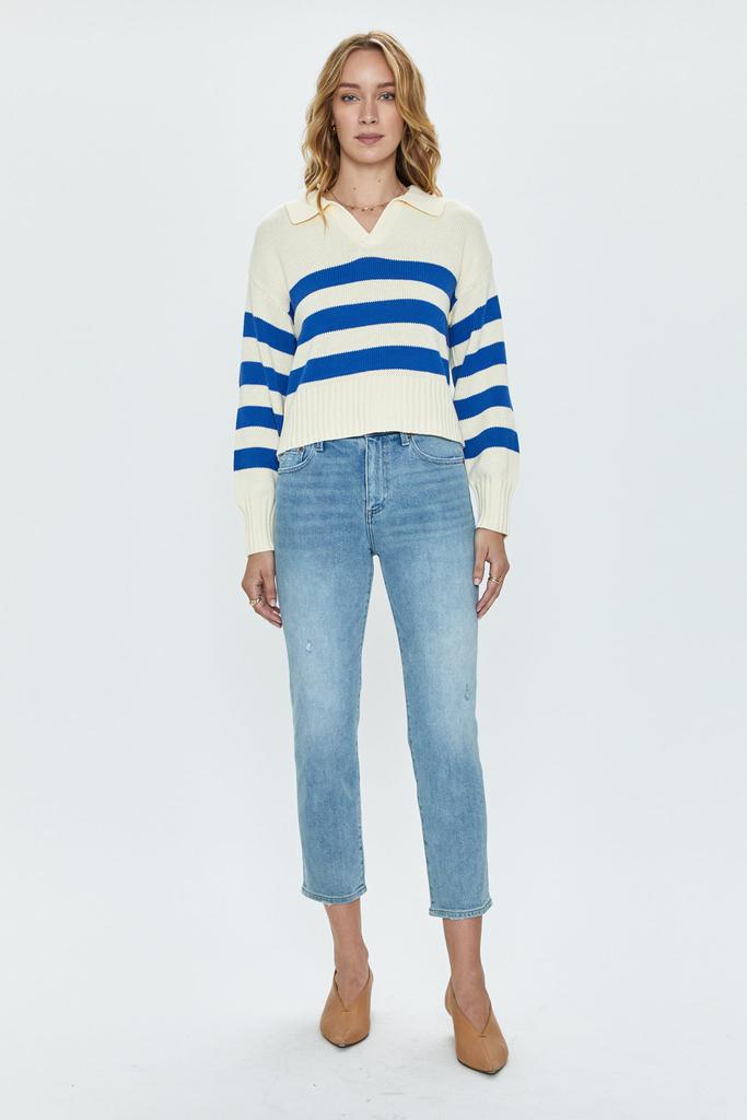Pistola Denim Monroe Crop High Rise Cigarette Crop - Notting Hill Vintage