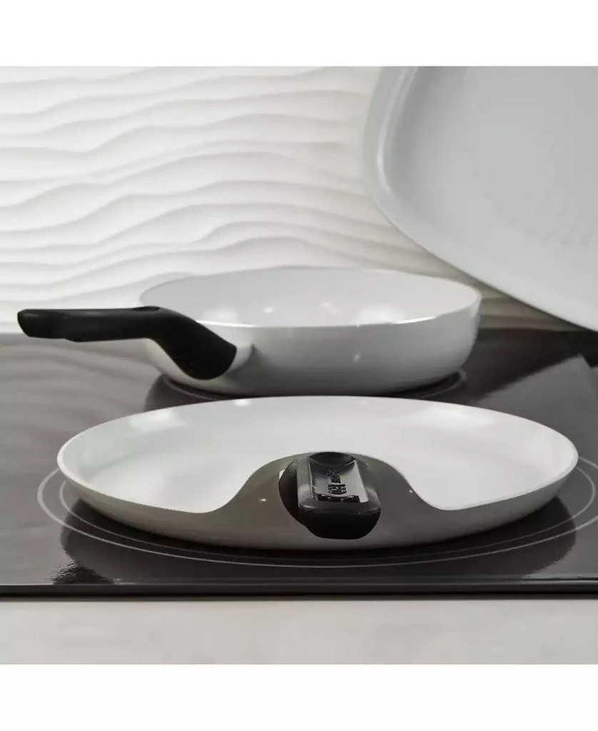 BergHOFF Leo Glints 5Pc Ceramic Nonstick Cookware Set, Spirit, Recycled 9