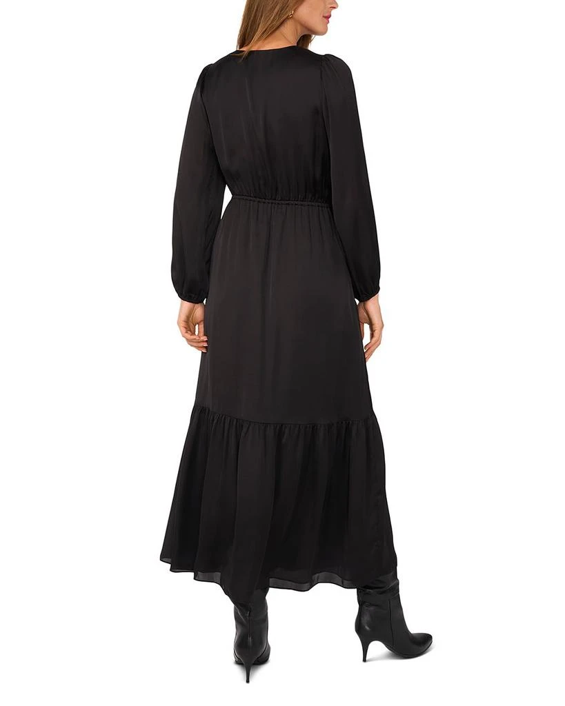 1. State Elastic Waist Button Maxi Dress 2
