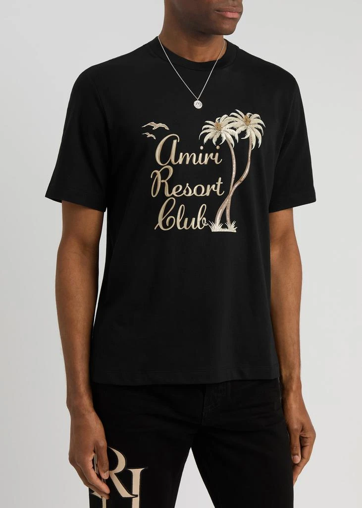 AMIRI Resort Club printed cotton T-shirt 2