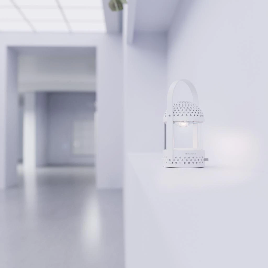 Transparent Light Speaker - White 3