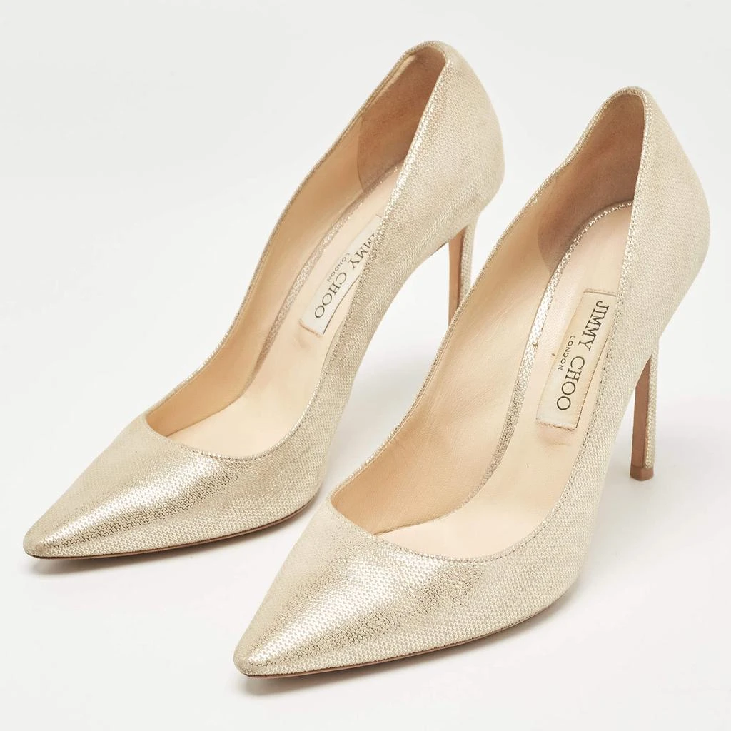 Jimmy Choo Jimmy Choo Beige Suede Romy Pumps Size 40 2