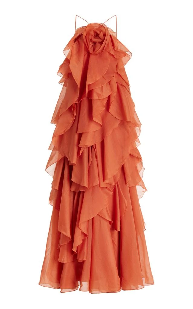 Aje Aje - Pandorea Layered Tulle Maxi Dress - Pink - AU 6 - Moda Operandi 1