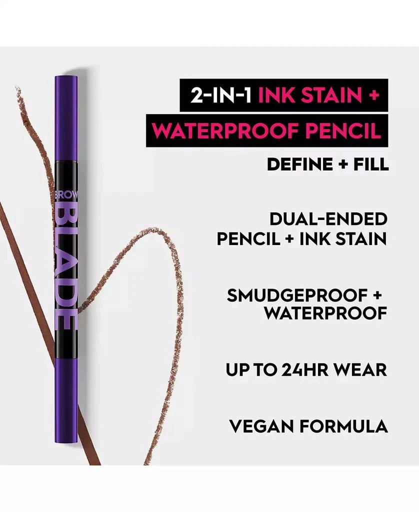 Urban Decay Brow Blade Ink Stain + Waterproof Eyebrow Pencil 4