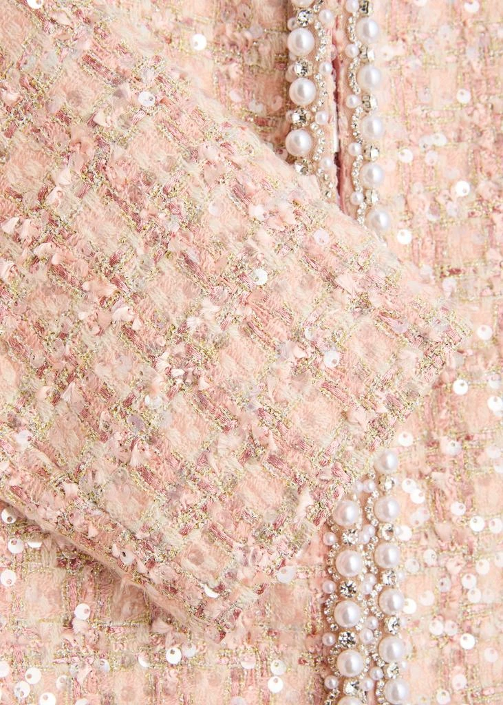 Alice + Olivia Kidman embellished tweed jacket 5