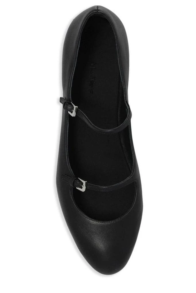 Max Mara Max Mara Circus Buckle Detailed Ballet Flats 4