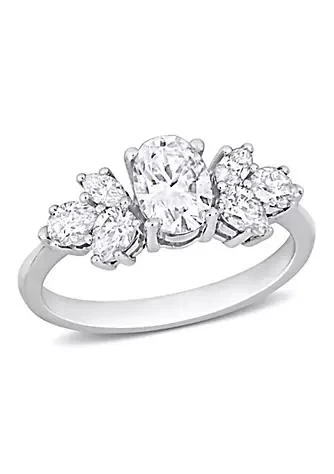 Belk
Co. Co. Lab Created Created Moissanite White Fashion Ring 10K White Gold