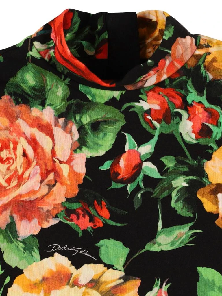 Dolce & Gabbana Printed Cotton Blend Dress 1