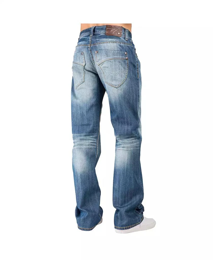 Level 7 Men's Relaxed-Fit Boot cut Premium Denim Jeans 2