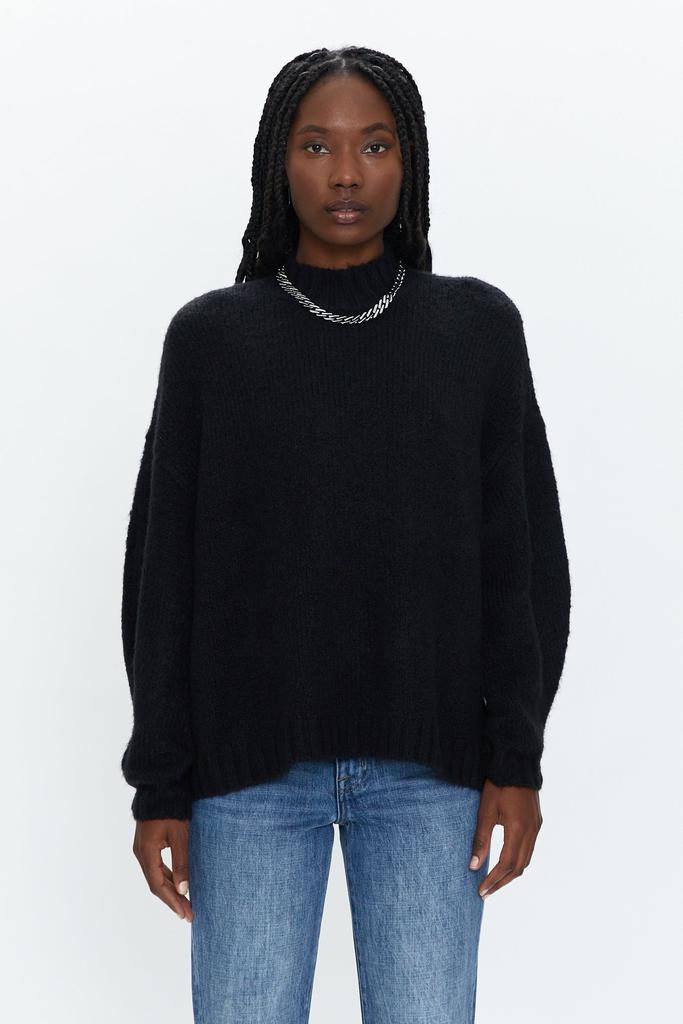 Pistola Denim Carlen Mock Neck Sweater - Midnight