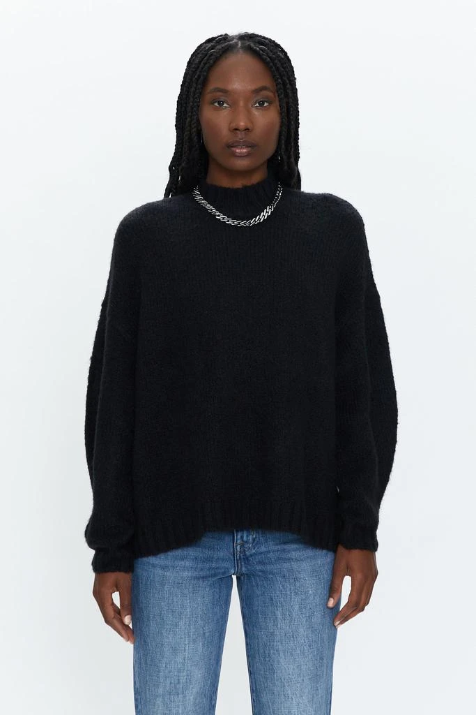 Pistola Denim Carlen Mock Neck Sweater - Midnight 1