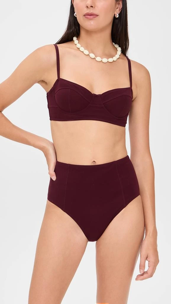 Ulla Johnson Zahara High Waisted Bikini Bottoms 3