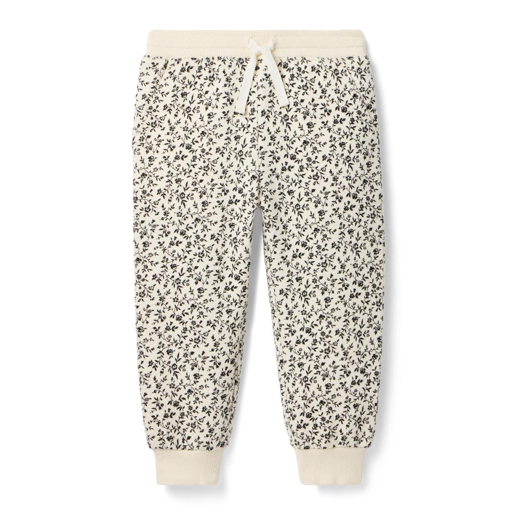 Janie and Jack Ditsy Floral Joggers (Toddler/Little Kid/Big Kid)