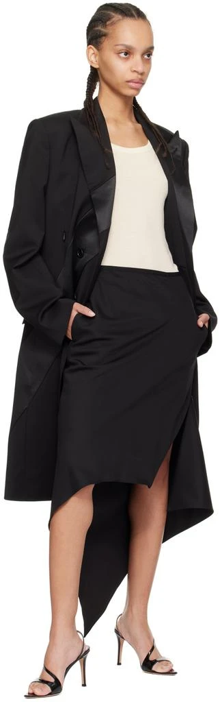 Helmut Lang Black Tuxedo Coat 4