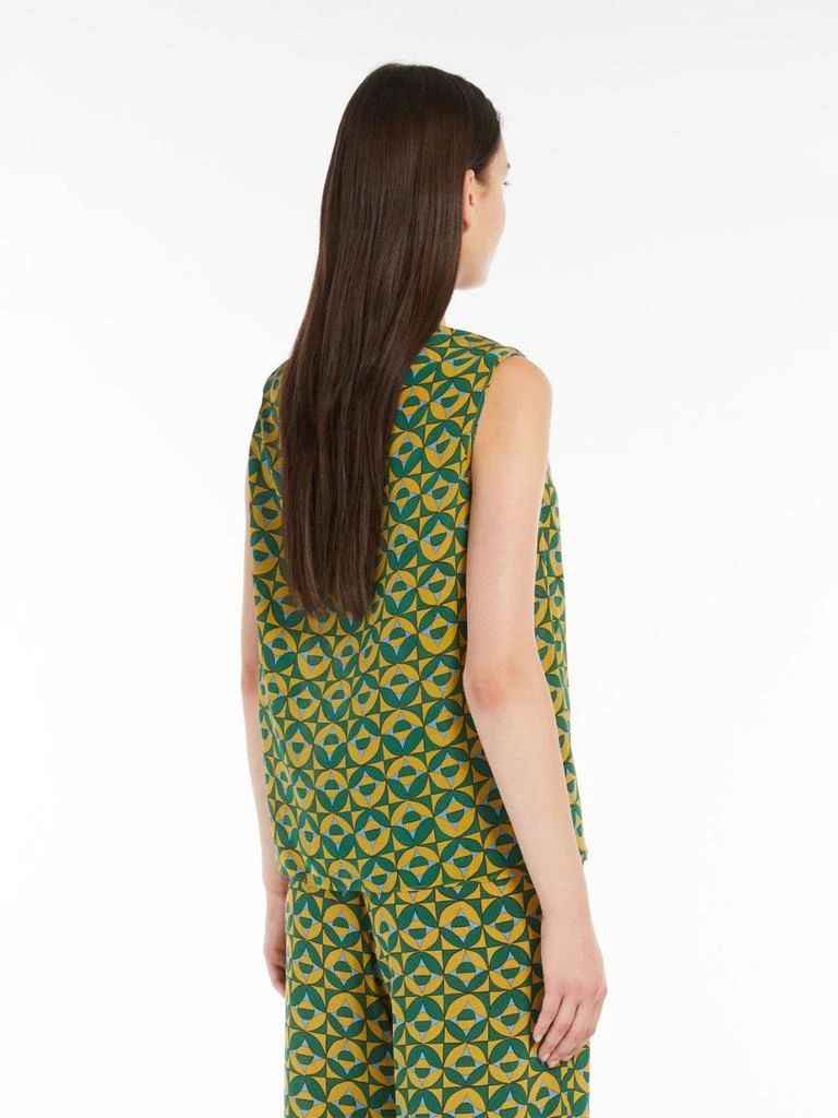 Weekend Max Mara Silk crepe de chine top 3