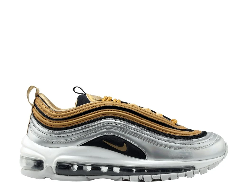 NIKE Air Max 97 Metallic Gold/Metallic Gold Women's Running Shoes AQ4137-700 2