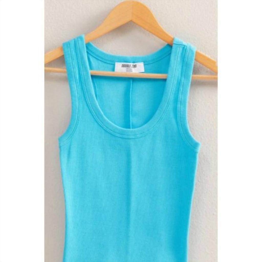 Double Zero Double Zero - Cool & Comfy Ribbed Tank