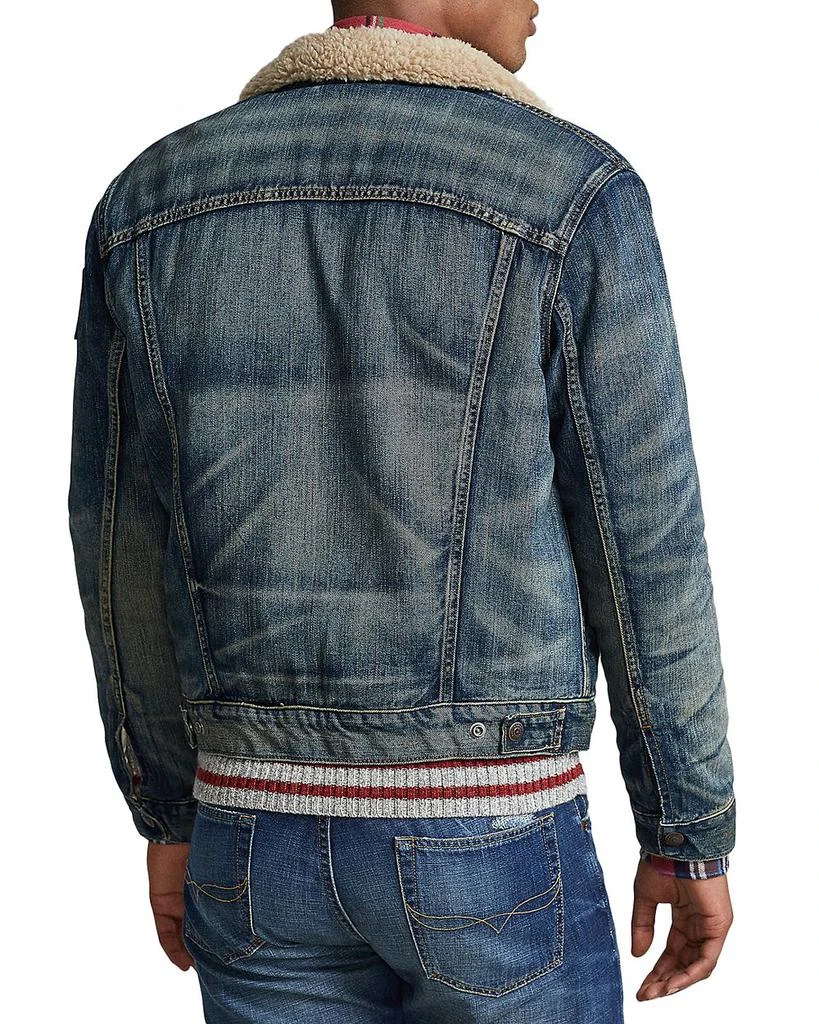 Ralph Lauren Fleece Lined Trucker Jacket 5