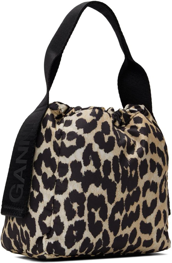 Ganni Black & Beige Tech Pouch 3